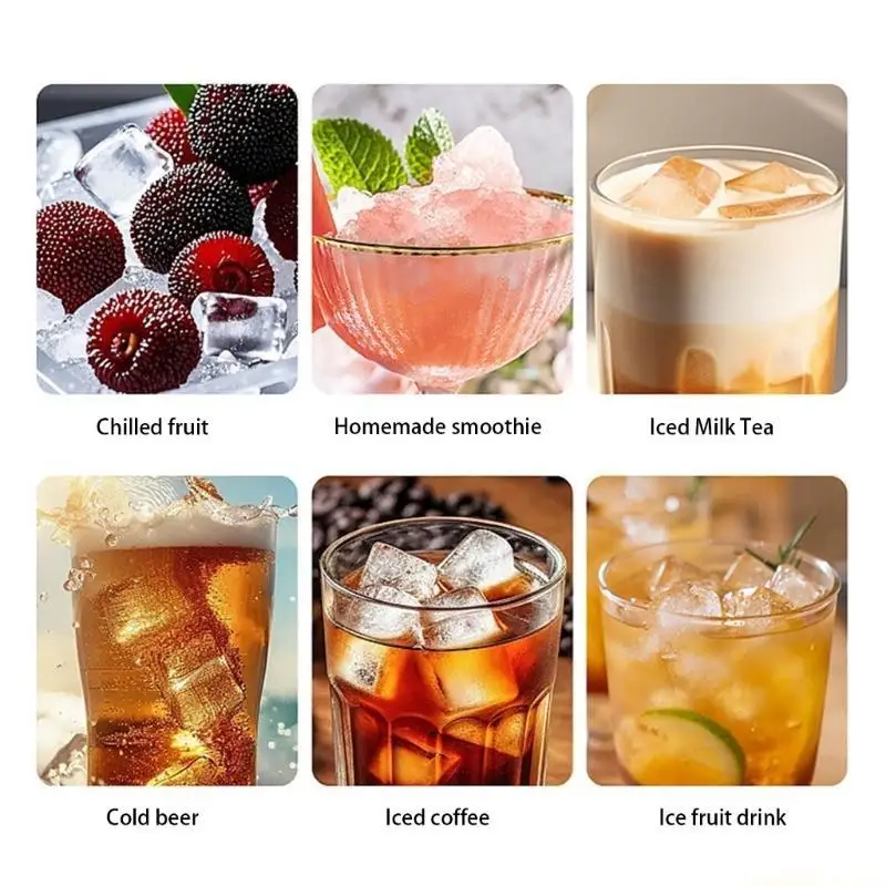 

D0AB 12 В небольшой льдогенератор машина для быстрого изготовления кубиков льда пластиковый портативный льдогенератор подходит