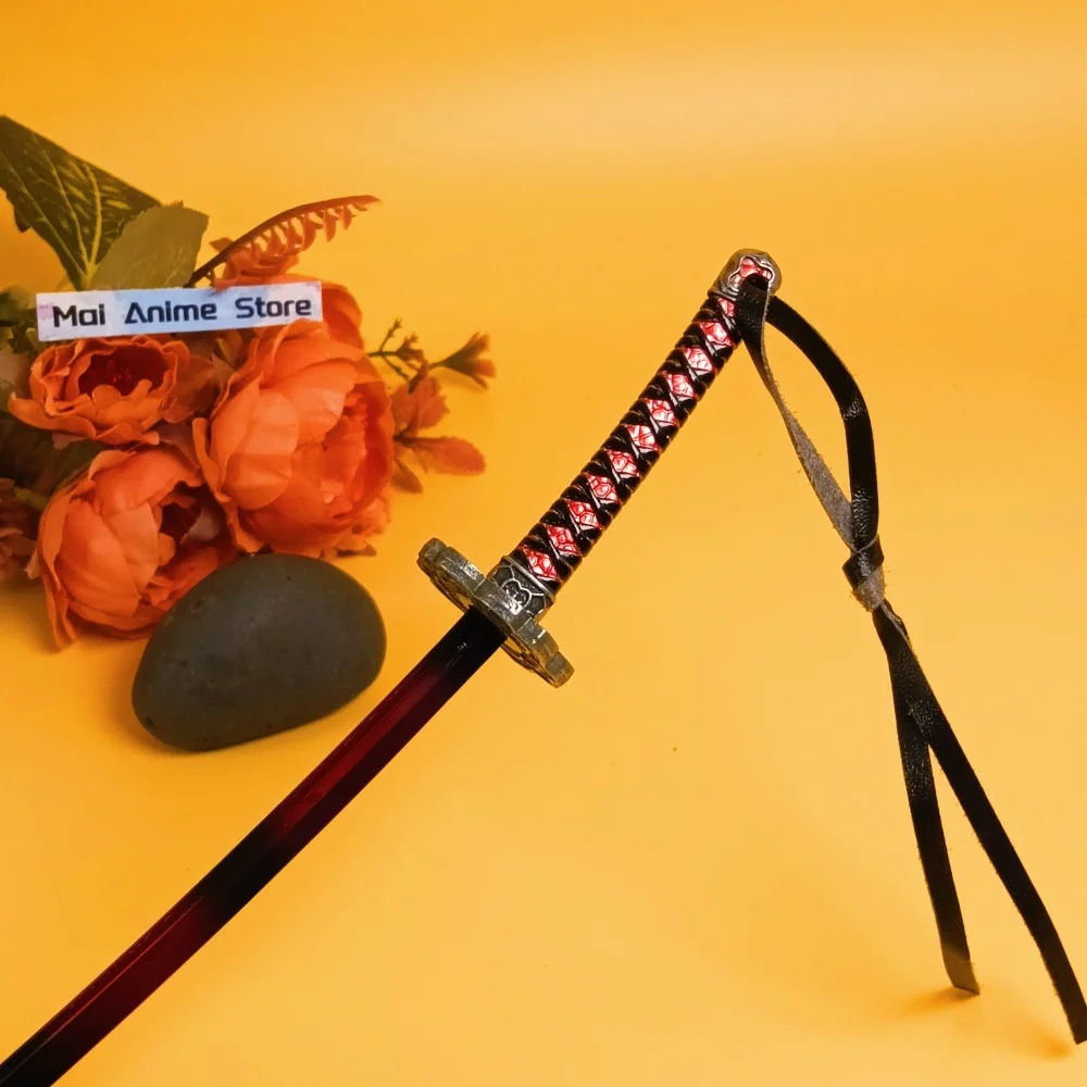 10인치 세키로 울프 카타나 실제 크기 카타나 검 세키로 금속 소형 오리지널 사무라이 미니 애니메이션 닌자 나이프 무딘 장난감 선물