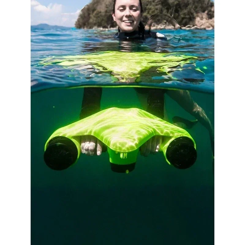 Underwater Propeller Diving Adult Diving Booster Electric Float Handheld Adult Children Diving Equipment Silicone