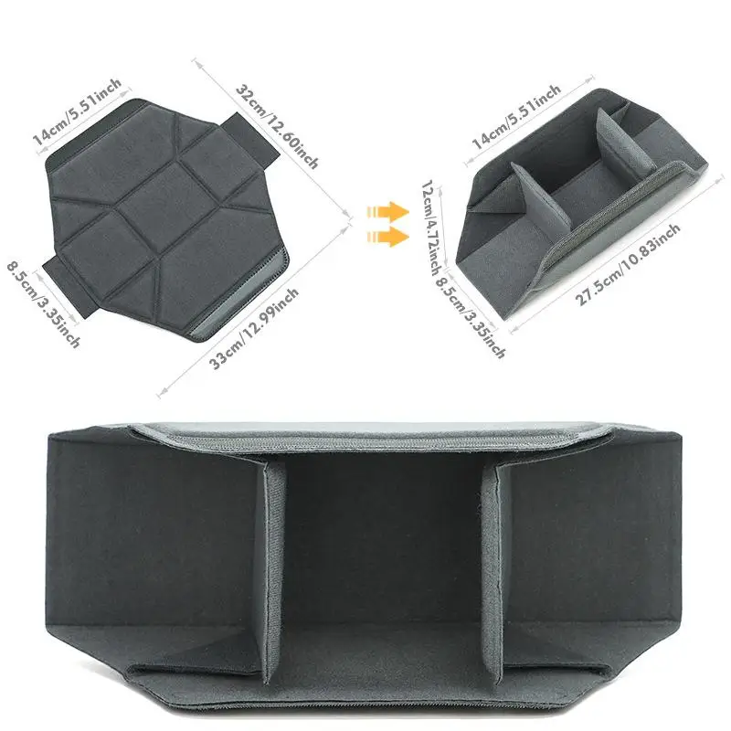 /KQM/Camera Lens Inner Bag Moisture-proof Interior Dividers SLR Liner Bag Protective Equipment Padded Compartments Foldable