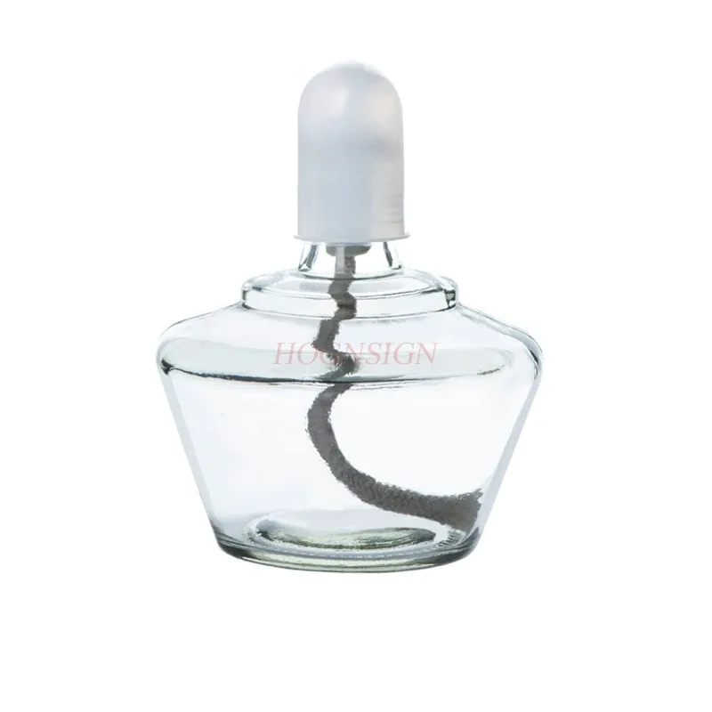 Glass alcohol lamp 150ml chemical heating alcohol furnace experimental instrument including wick cap