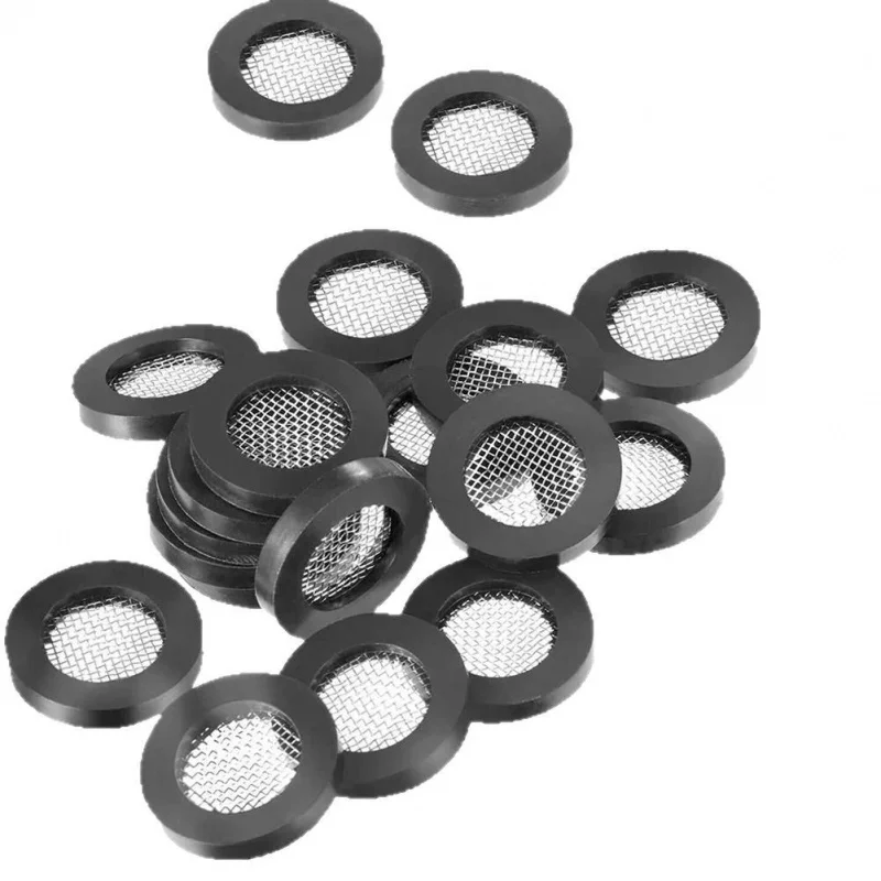 1000 pz/lotto 1/2 "19mm dn15 filtro netto di gomma O ring per doccia tubo idraulico anello di tenuta in gomma guarnizione parti standard