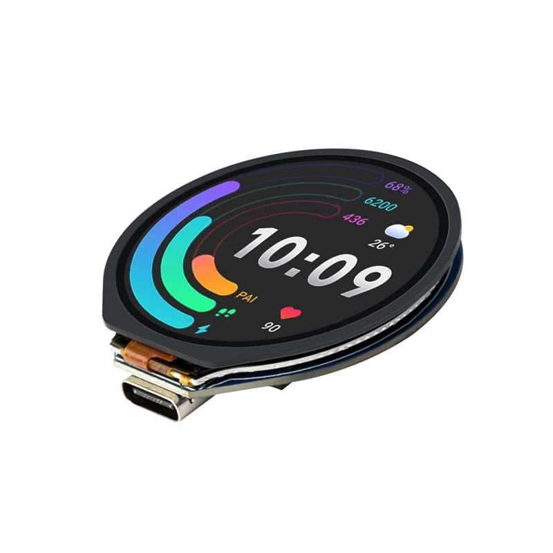 RP2350 1.28inch Touch LCD IPS Display Screen 240×240 Pixels 65K Color Development Board