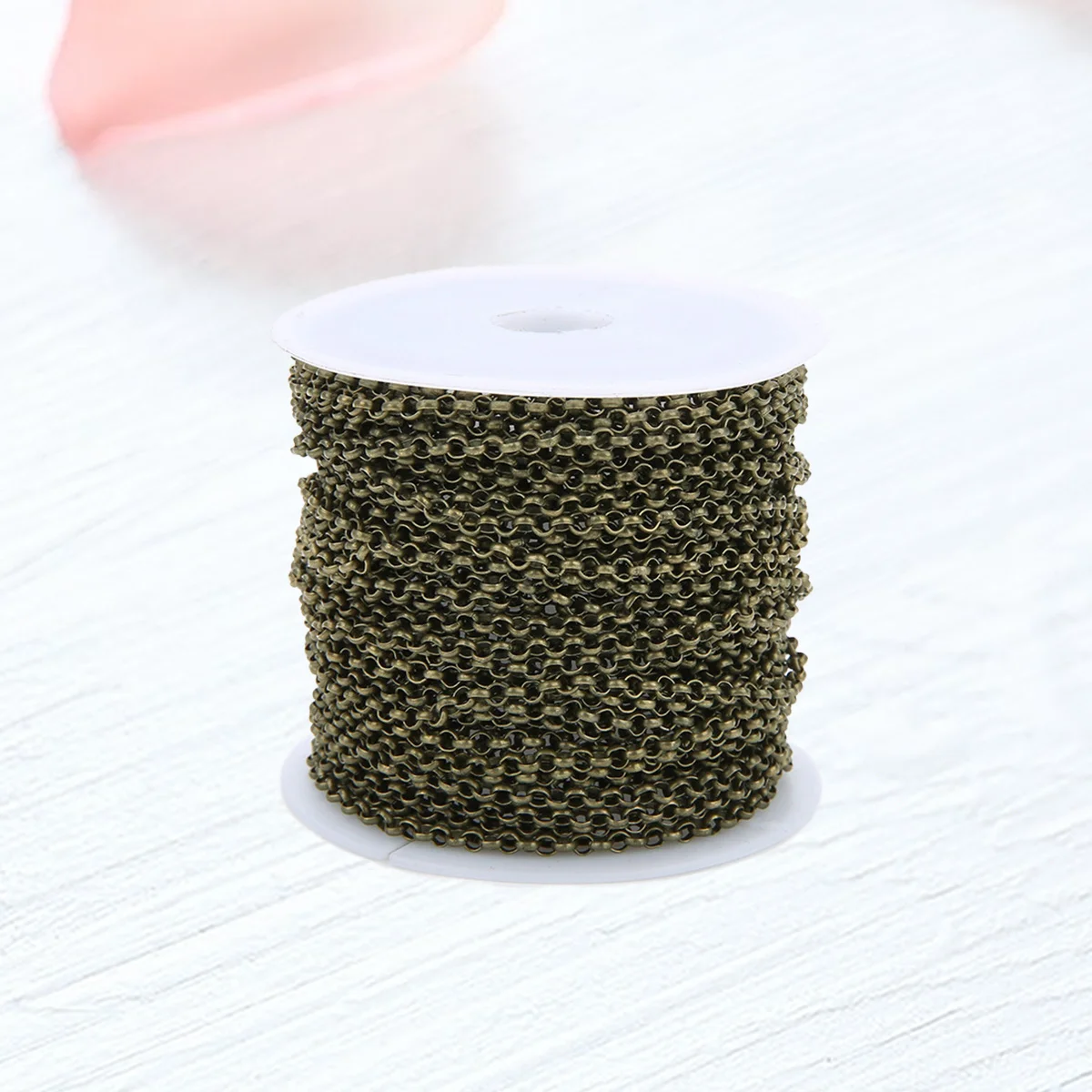 

Ancient Green 3mm Twisted Chain Spool Cable Chain for DIY Necklace Bracelet Jewelry Making Accessories Twisted Chains Spool