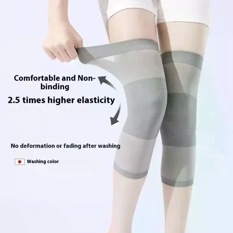 Summer Thin Knit Knee Pads Ultra-thin Breathable Kneepad Support Air Conditioned Room Invisible Knee Protector