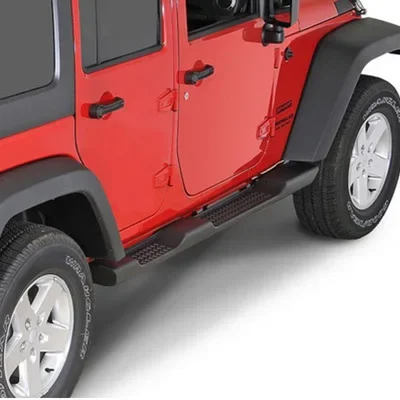 High Quality Aluminum alloy Running Board for Jeep Wrangler 2007-2017 Side Step Bar Stainless steel