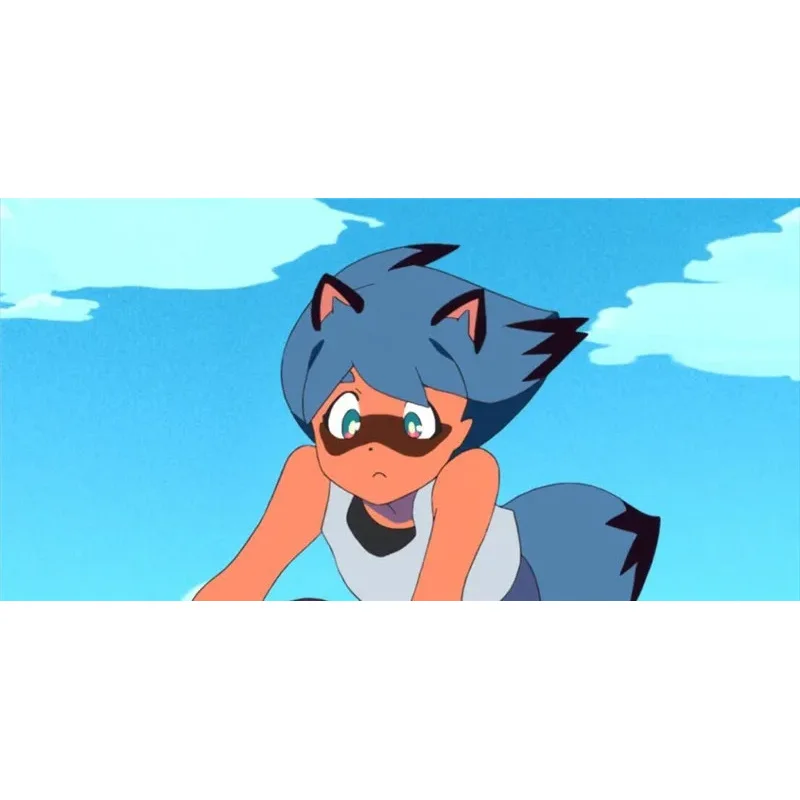 20151123 أنيمي العلامة التجارية الجديدة الحيوان Kagemori ميتشيرو الأزرق شعر مستعار قصير مع آذان تأثيري حلي BNA خصلات الشعر المستعار