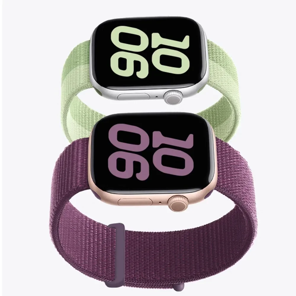 Нейлоновый ремешок с петлей для Apple Watch Band Ultra-2 49 мм 44 мм 45 мм 41-40 мм Sport Pride Браслет iwatch ремешки Series10 9 8 se 7 6 5 4 3