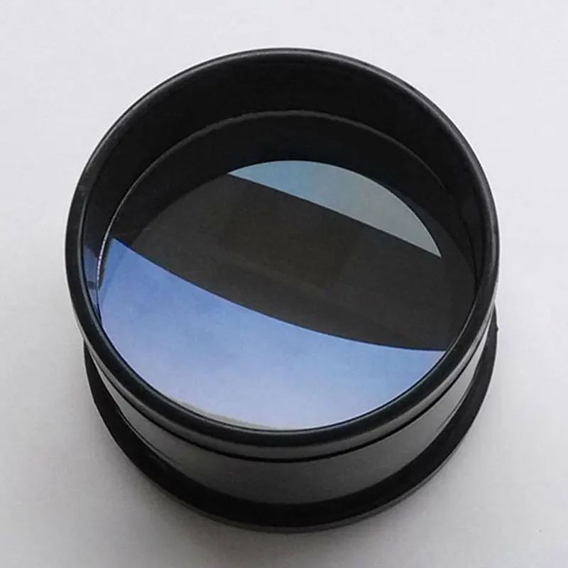 Metal Lens Hood with Objective Lens Holder Dust-proof Cover Solar Filter D80F500 Green Film Objective Lens for 80mm Telescope