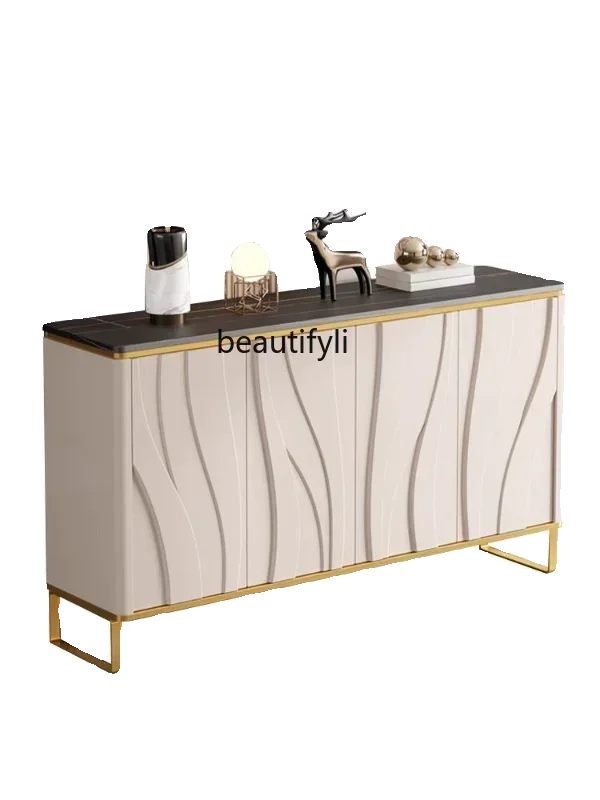 

Light luxury porch cabinets, high-end home entry, modern simple lockers, living room partitions, wall decorative cabinets