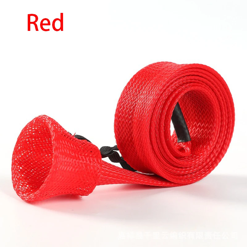 Angelrute Abdeckung Spinning Rod Sleeve Abdeckung Angelrute Socke Pole Handschuh Casting Eis Net Rohr Abdeckung Angelrute Schutz