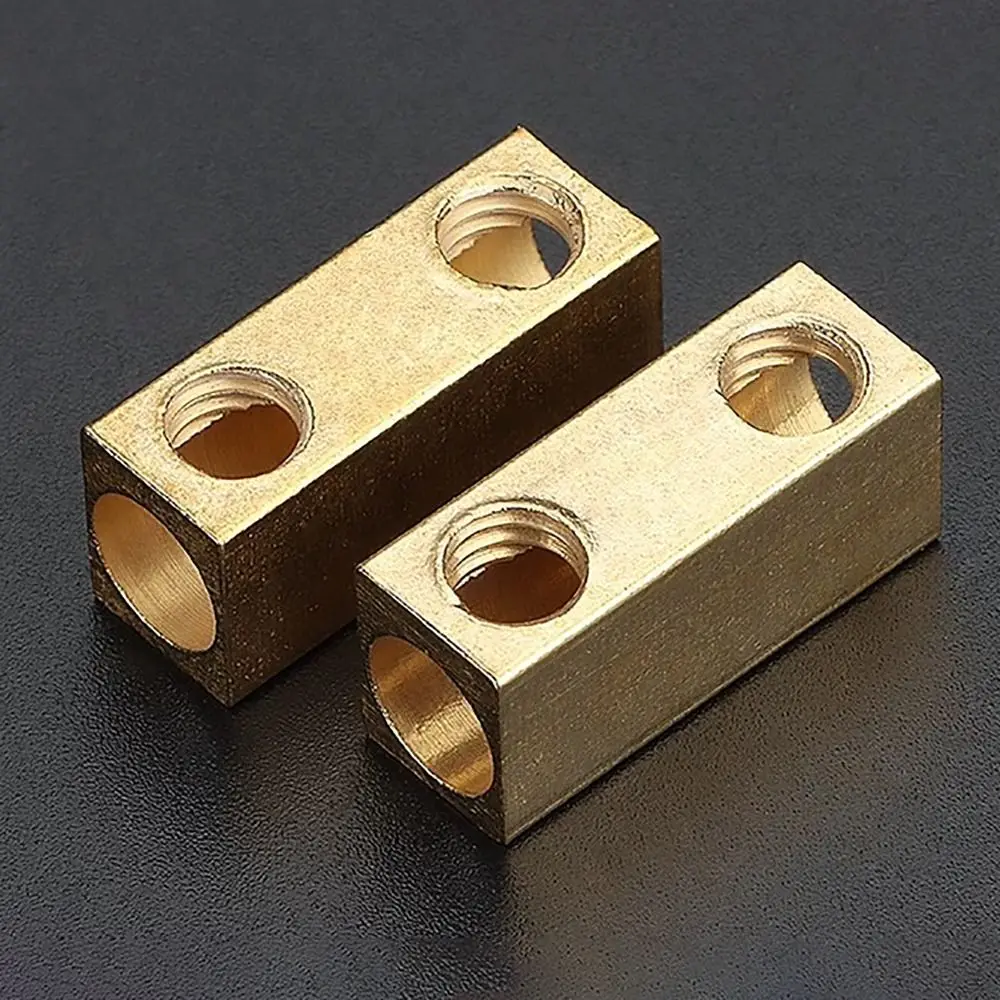 With Heat Shrink Tubing Brass Terminal Block Pressure Free High Current Quick Terminal Block Waterproof Wire Connector