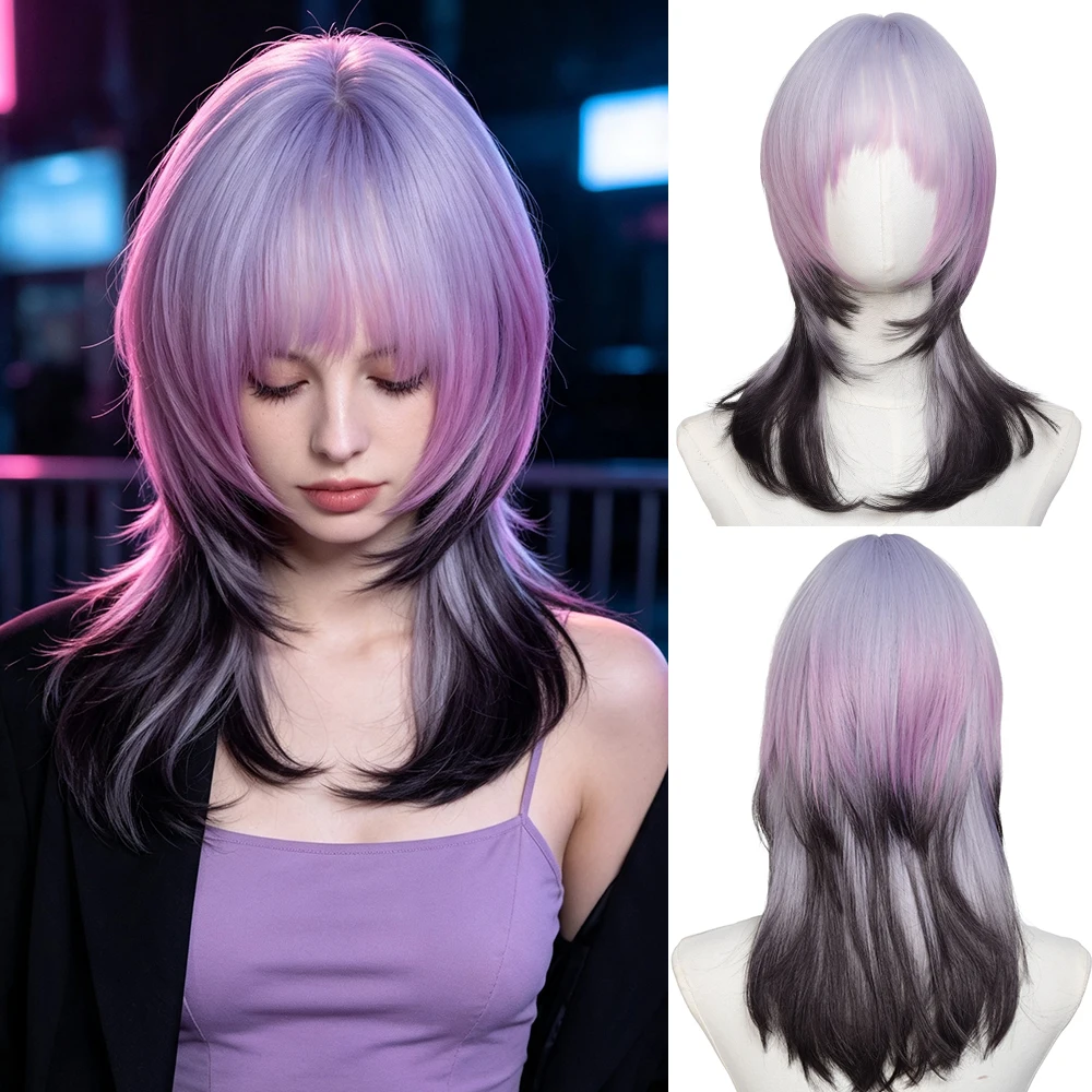 peruca-sintetica-de-20-polegadas-com-gradiente-roxo-e-rosa-cabelo-liso-estilo-wolf-cut-acessorio-de-cabelo-para-halloween-cosplay-e-festas
