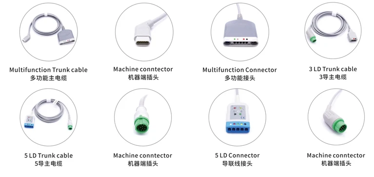 Maquet CardioSave ECG Trunk Cable