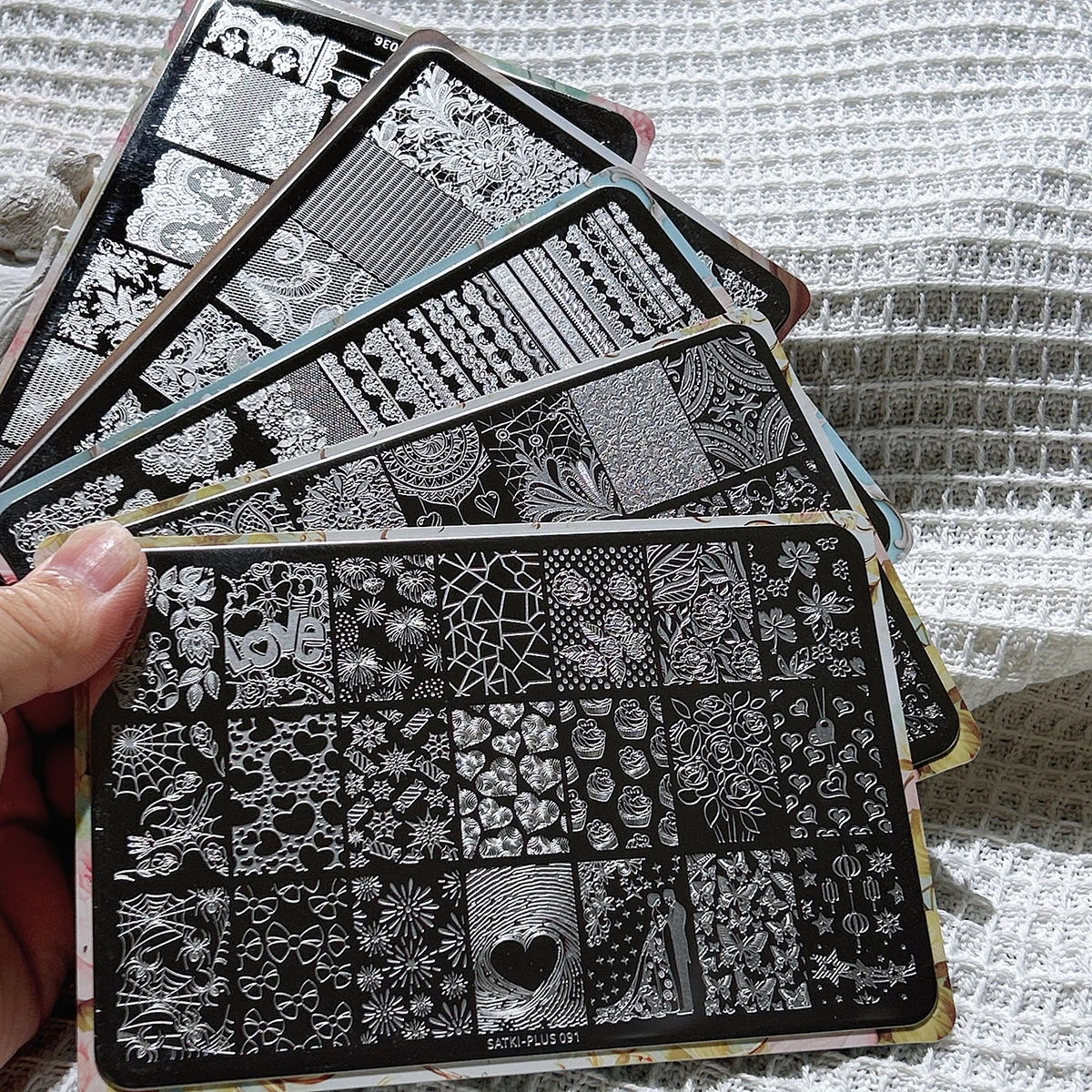 مسمار الفن ختم لوحة ختم لوح فولاذي للمبتدئين ودية لا اللوحة مسمار الديكور قالب الدانتيل الفرنسية الأزهار خط نقل قالب ختم هلام مسمار ختم قالب شفاف سيليكون ختم أدوات الصلب مسمار أدوات الرسم #3