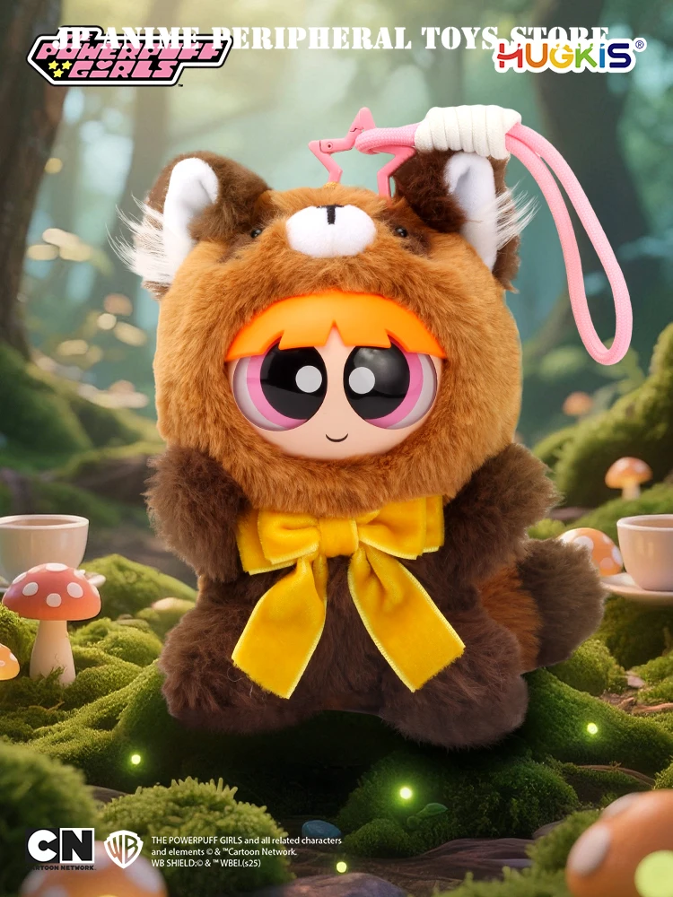 MINISO the powerpuff girl Forest Party Series Blind Box Cute Confirm Style Model Pendant Ornament Children Birthday Gift