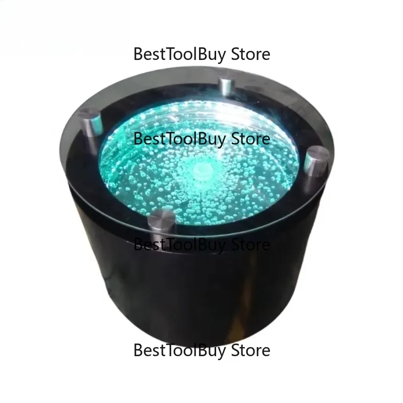 

Sensory Light Emitting Diode Bubble Table Coffee Table RGB Color Changing Acrylic Round Bubble Coffee Table Bar Club
