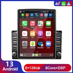 8G + 128G Android 13 Carplay 2 din autoradio lettore Video per VW Volkswagen Golf Polo Tiguan CC Passat skoda Tesla Style autoradio