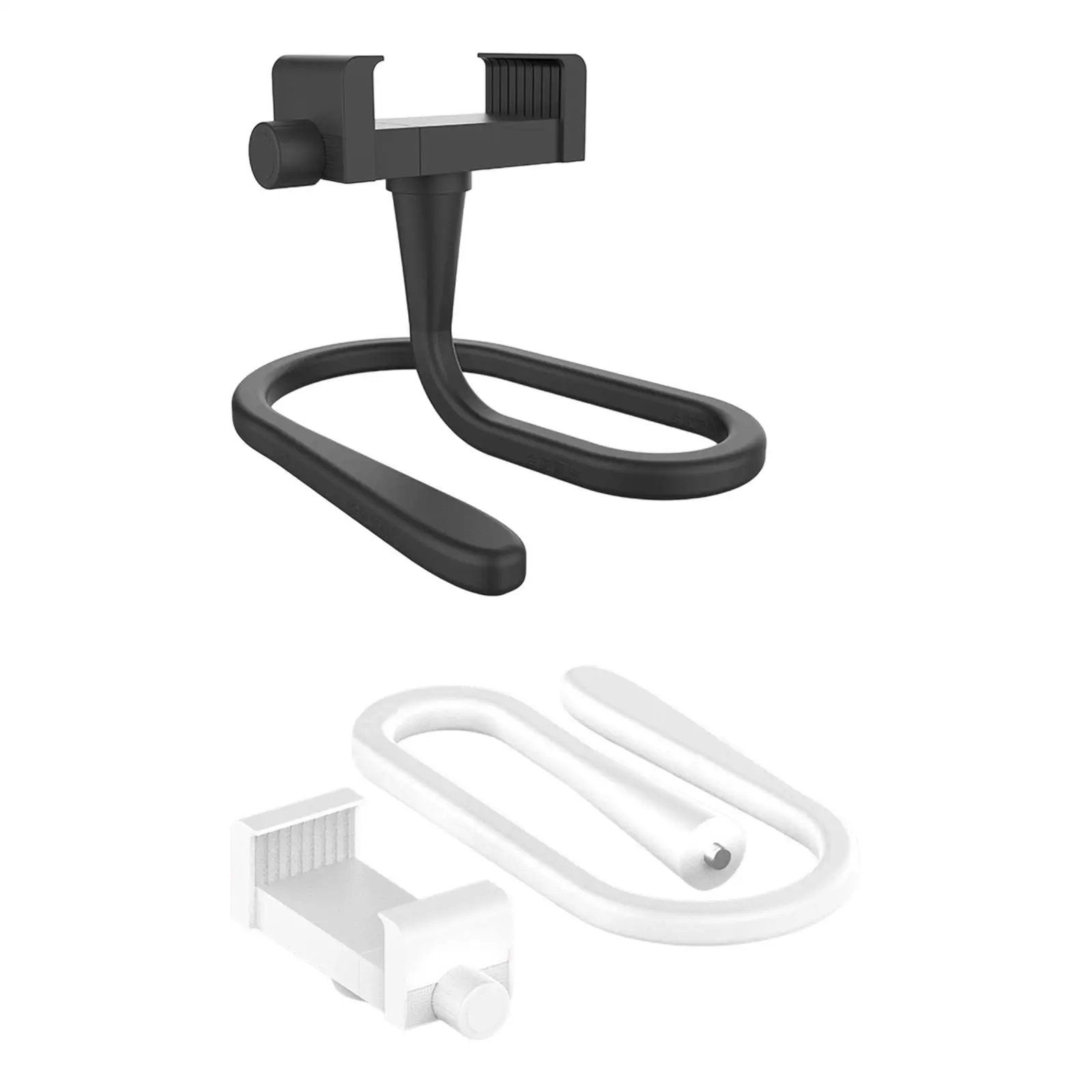 

Flexible Desk Phone Stand Holder, Mounting Bracket, Universal Phones Holder Clip Camera Mount for Desk,