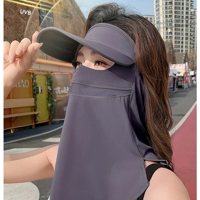 sunscreen-mask-women's-neck-protector-ice-silk-mask-full-face-covering-neck-driving-shading-uv-protection