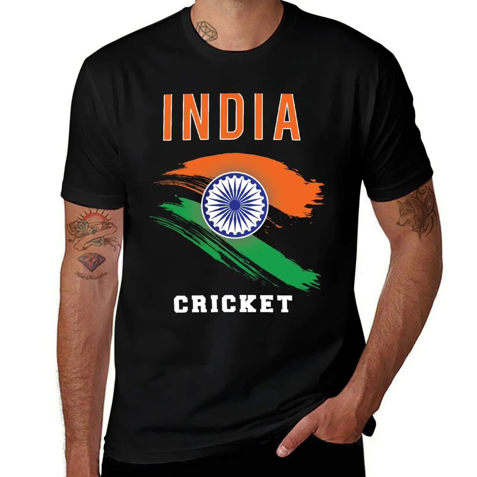 

India Cricket T-Shirt t shirts cotton 100% cotton t shirts high quality T-Shirt