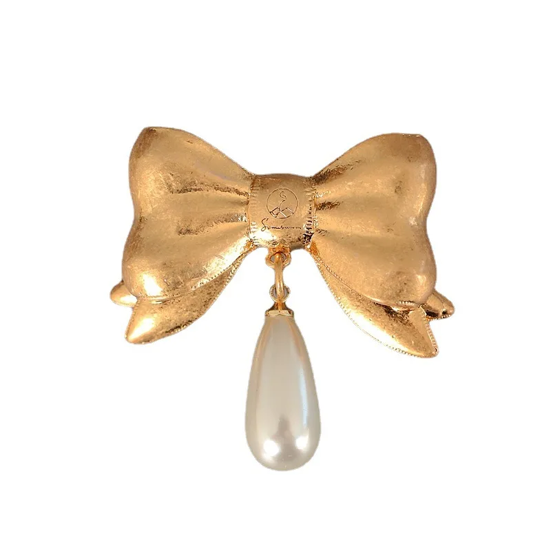 Vintage Bowknot Brooches For Women Jewelry Runway Party T Show Fancy Trendy Boho INS Japan