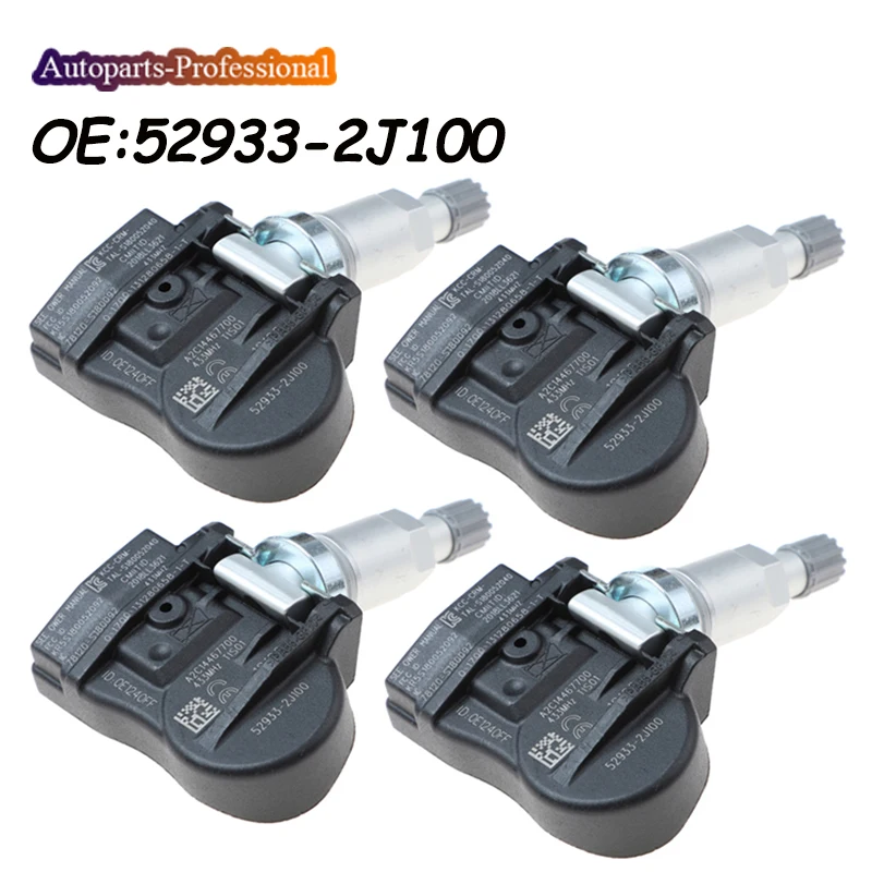 Датчик давления в шинах 529332J100 52933-2J100 TPMS 433 МГц 52933-3N100 52933-2M650 52933-B1100 для Hyundai Verna Kia Ceed Sorento Датчик давления в шинах 529332J100 52933-2J100 TPMS 433 МГц 52933-3N100 52933-2M650 52933-B1100 для Hyundai Verna Kia Ceed Sorento
