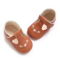 0-18M Baby Girl Princess Shoes Cute Printed Soft Cloth Bottom Anti slip Spring and Autumn Princess Shoes First Step Shoes 5