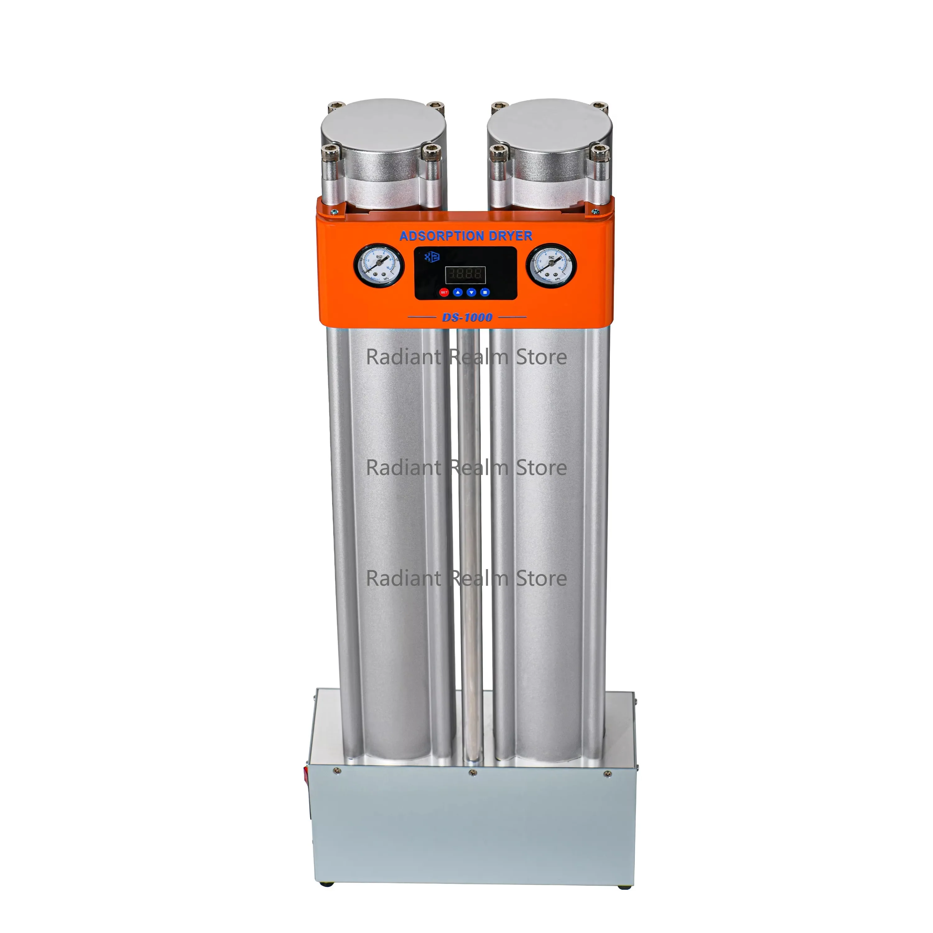 1Nm3/min معدل فشل منخفض 1m3/min 35cfm مجفف هواء مجفف تجديد 1000lpm تصميم متكامل مجفف هواء الامتزاز