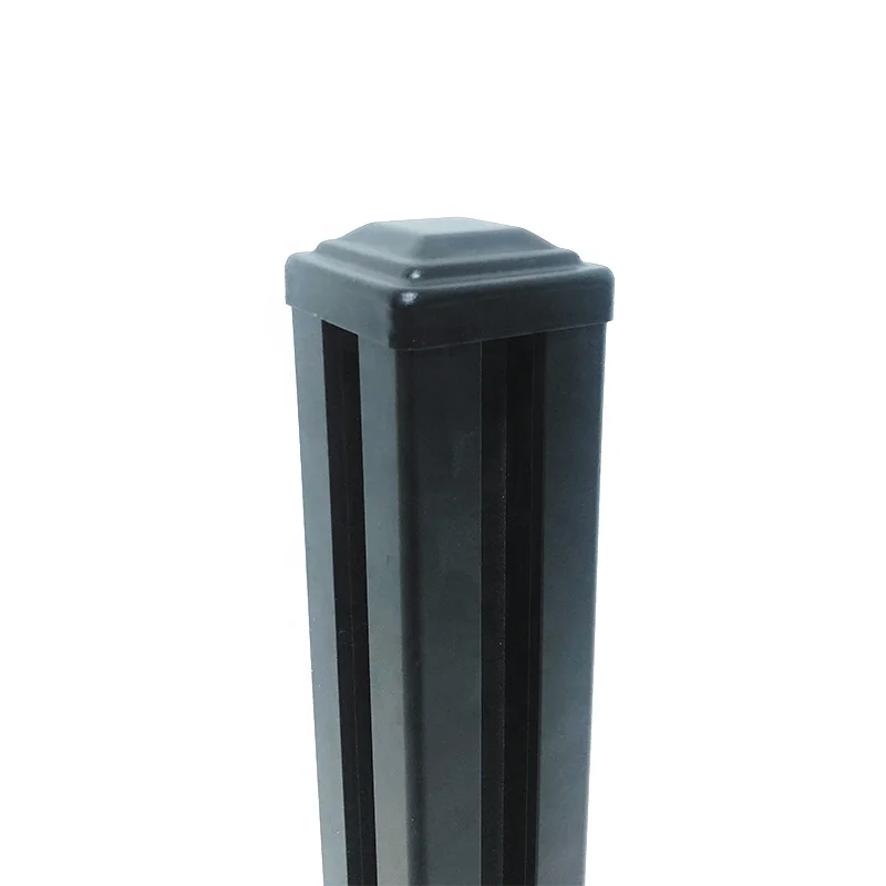 70*70mm nuevo diseño poste de aluminio 160*20 90*20 tablero de valla resistencia Uv paneles de pared de valla al aire libre para piscinas de jardín