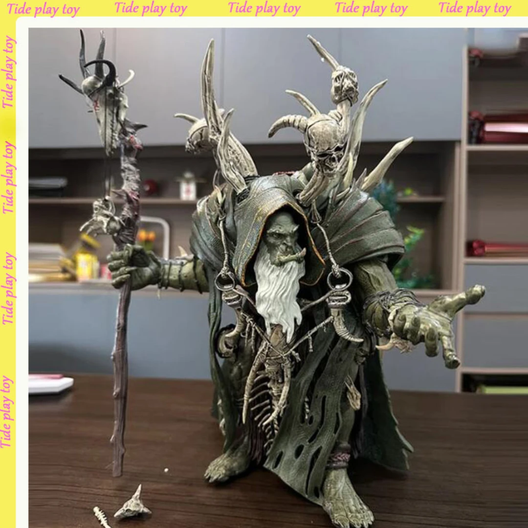 Guldan Figures 37cm World of Warcraft Anime Figure Kid Statue Collection Desk Decoration Decor Boys Birthday Christmas Toy Gifts