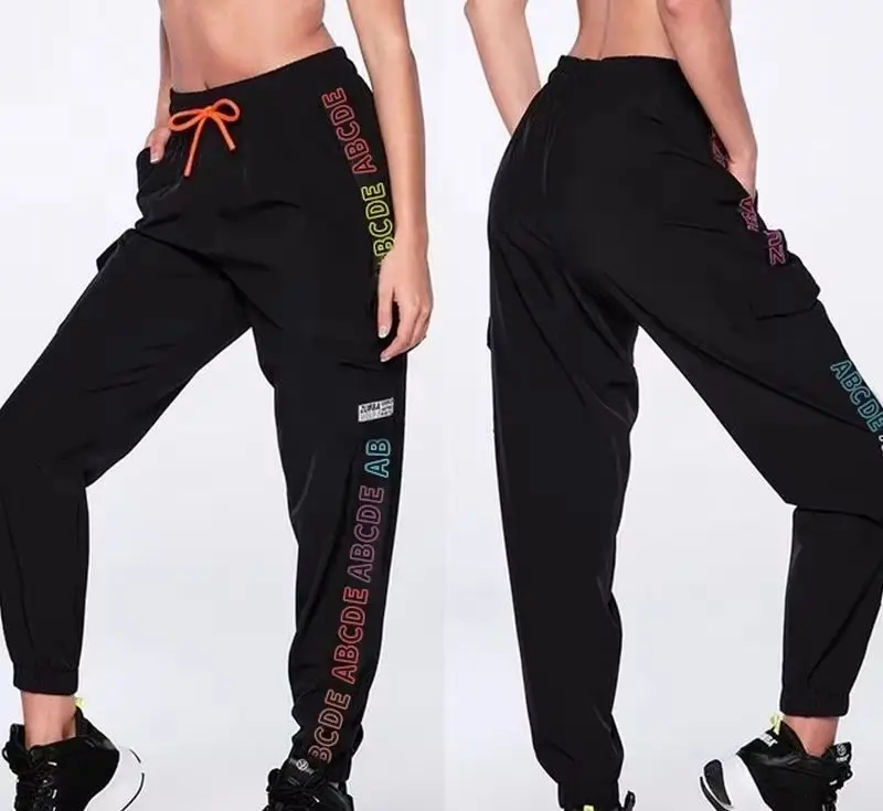 ZWZINCON 2025 Fitness Wear Dancing  Yoga Sports Wear  Casual  Women's Quick-drying Loose cotton Pants 0104