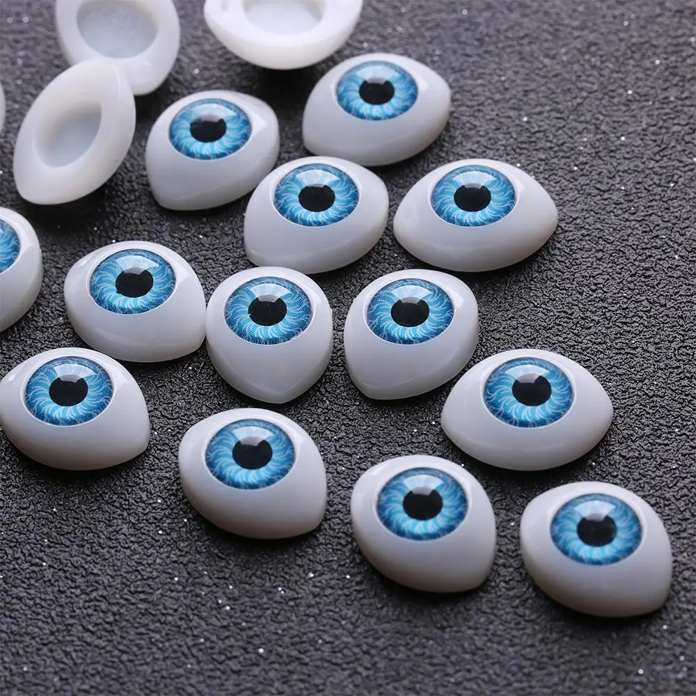 20 pçs engraçado boneca de plástico olhos de segurança bonito brinquedos de pelúcia brinquedo animal fantoche fazendo olhos diy boneca artesanato acessórios presente da menina