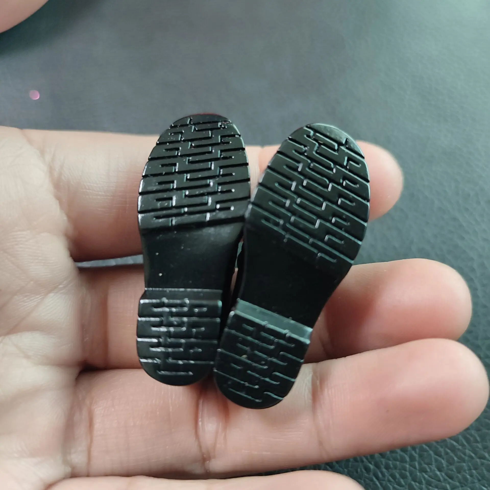 Na loja escala 1/6 sapatos de dedo do pé preto sapatos de couro de estudante rendas para figura corporal feminina de 12 polegadas