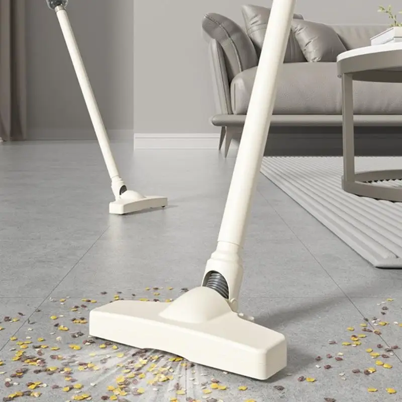 Radio Handheld Vacuum For Large Homes Multiple Face Brush Attachments Triplicate Sieving Structure Plastic Body