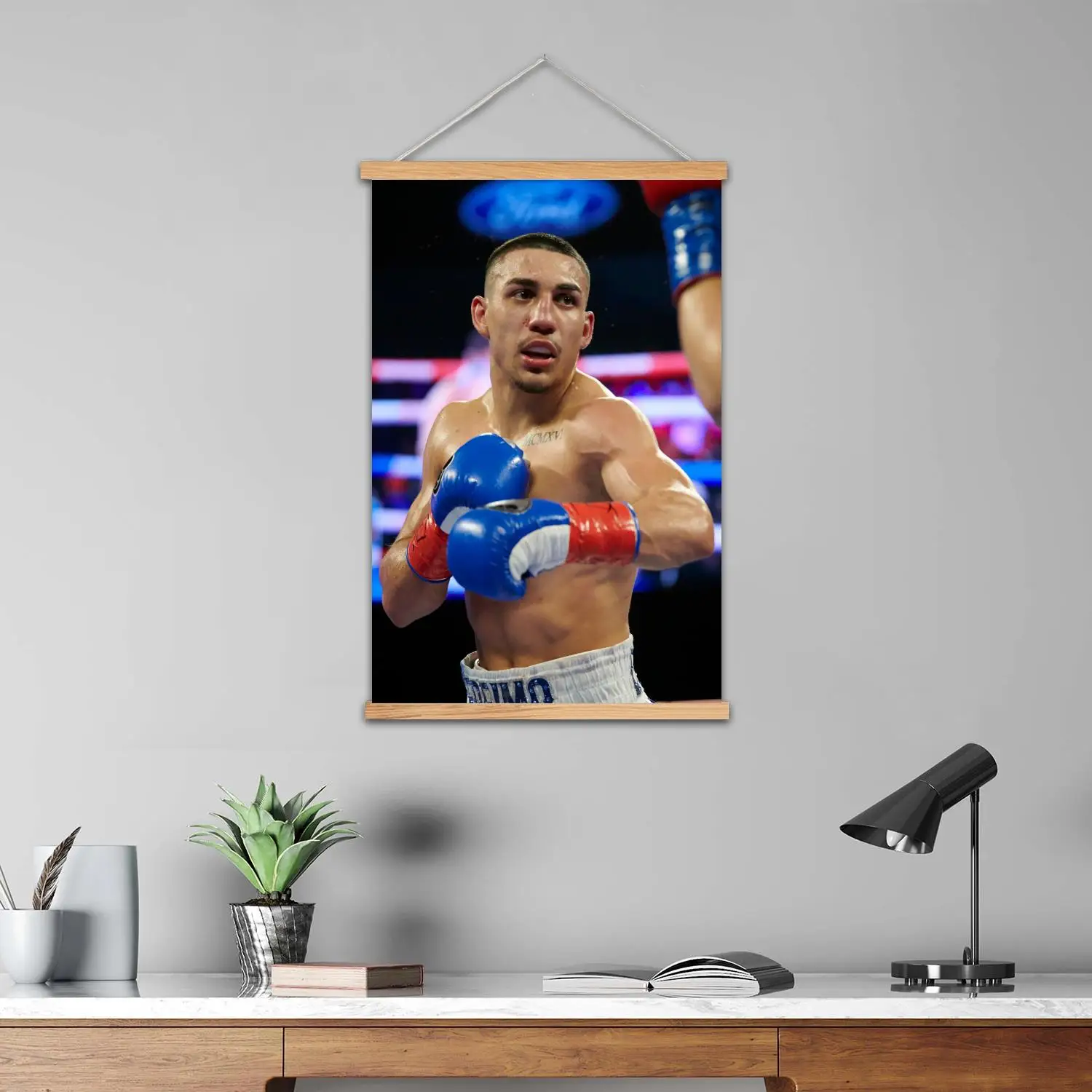 lomachenko Framed Wall Painting Canvas Art Poster, Wall Art  Modern Family Bedroom Decor Posters,Decorative painting