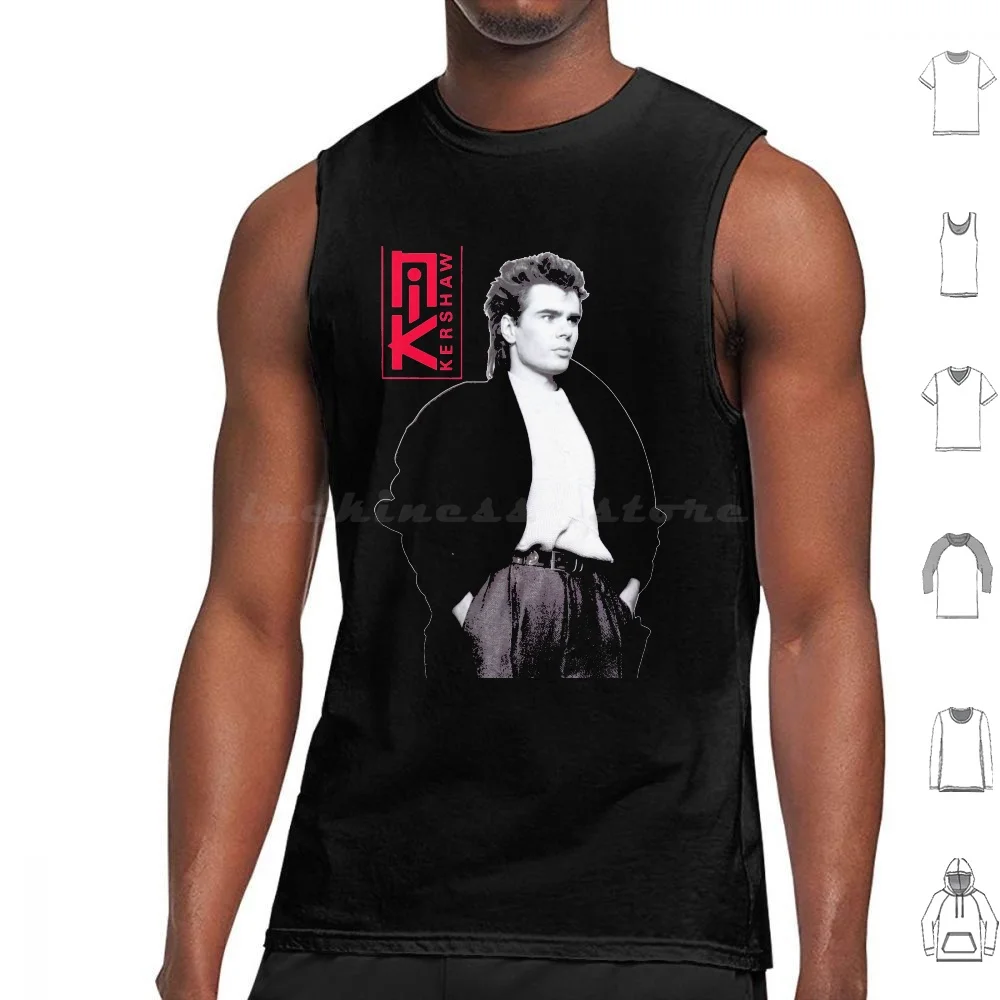 Nik Kershaw-Limited Edition | Perfect Gift Tank Tops Print Cotton Nik Kershaw New Wave Pop 1980S 80S Synthpop Wouldnt It