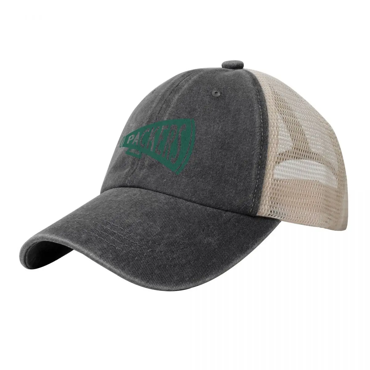 

Vintage Megaphone - Green Bay Packers (Green Packers Wordmark) Baseball Cap Custom Cap Hat Luxury Brand Girl Men's