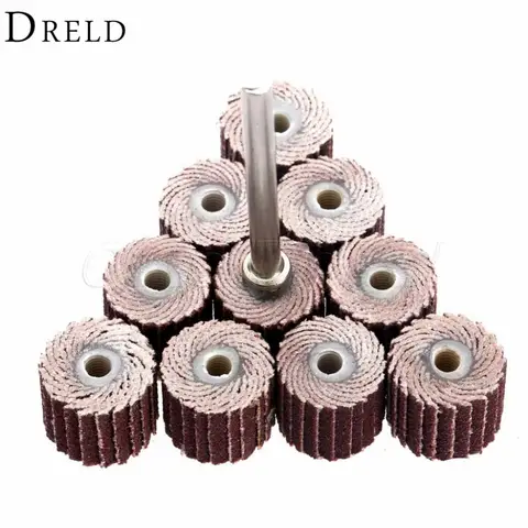 Dremel 240-Grit Sanding Flap Discs 10pcs DRELD