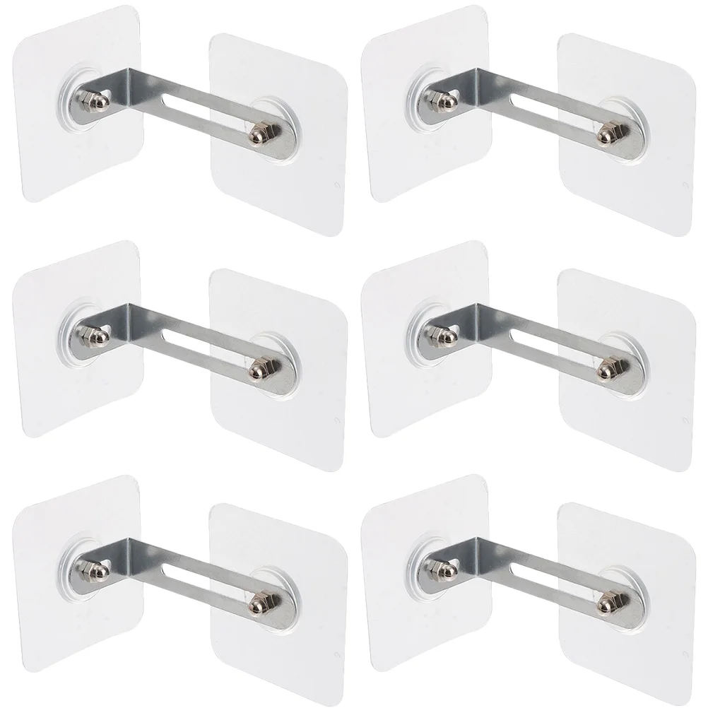 

6Pcs Reliable Furniture Anchors for Baby Proofing Heavy Duty Wall Fixings to Prevent Tipping Drawers Cupboards