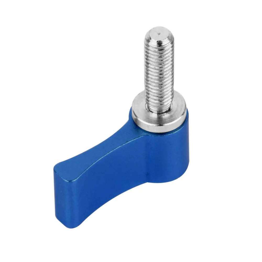7-förmige Griffschraube aus Aluminiumlegierung, M4 / M5 / M6, verstellbare enge Verriegelungsschrauben für Action-Kameras, DSLR-Fotostudio-Zubehör – Detail 4