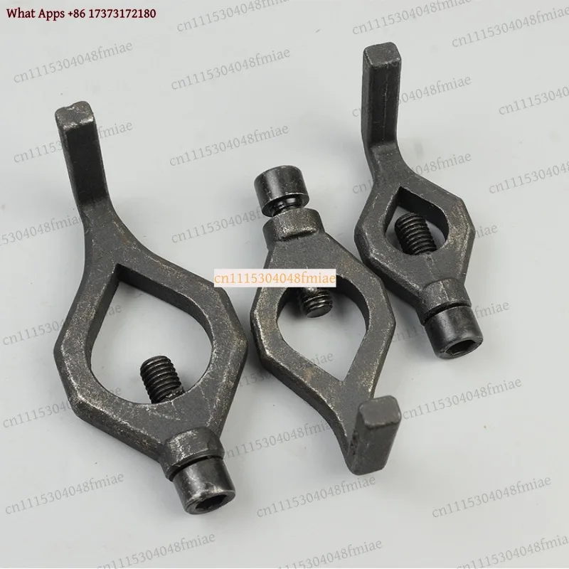 1pc Lathe Dog Vertical Handle Carbon Steel Driving Carrier for Grinding Shaft Self-tightening Angle Heart Chuck