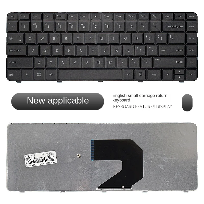 

Подходит для HP G4 G6 CQ43 430 431 436 CQ57 1000 Q72C 450 435 2000 клавиатура ноутбука