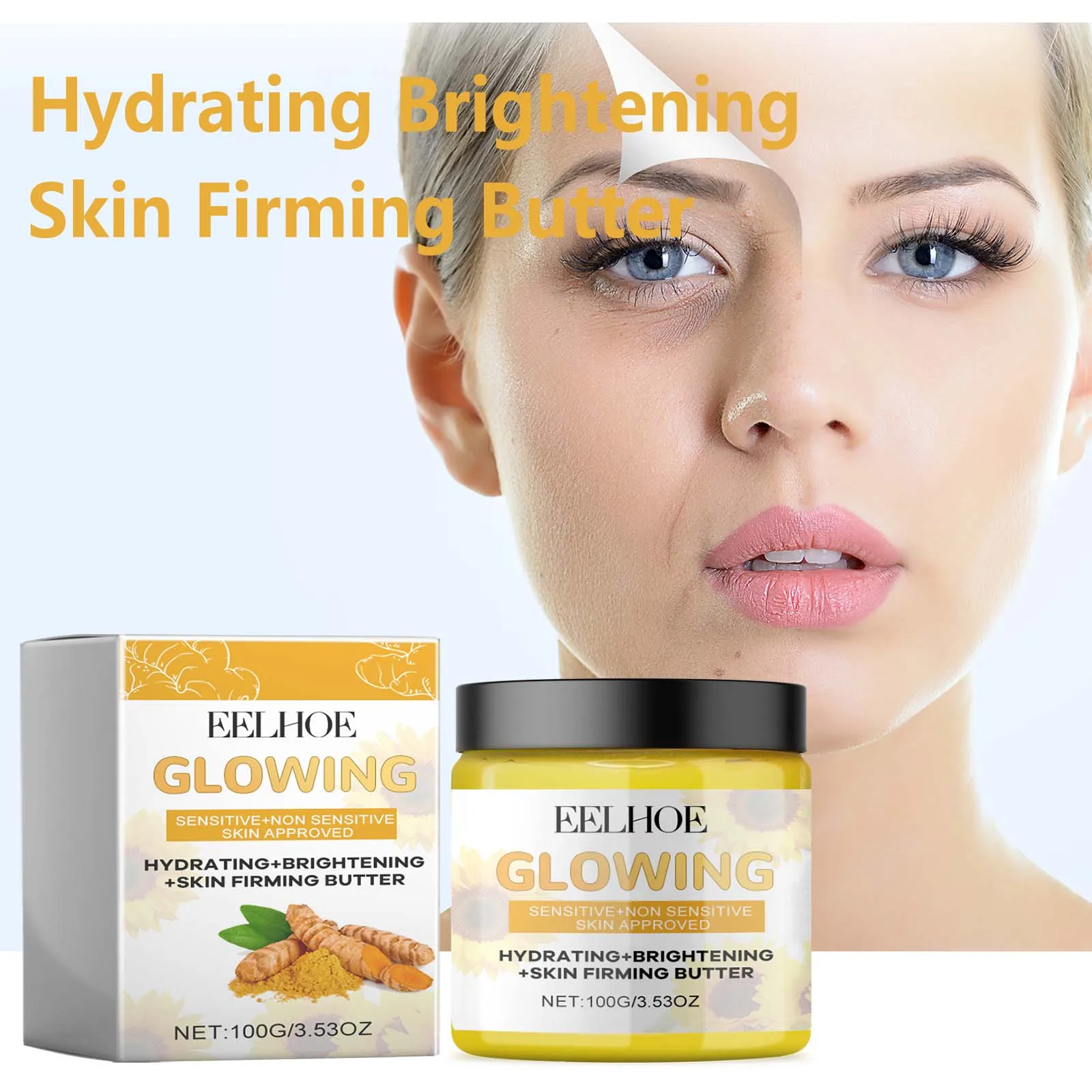 

Turmeric Hydrating Cream – Nourishes skin barrier, hydrates for daily care