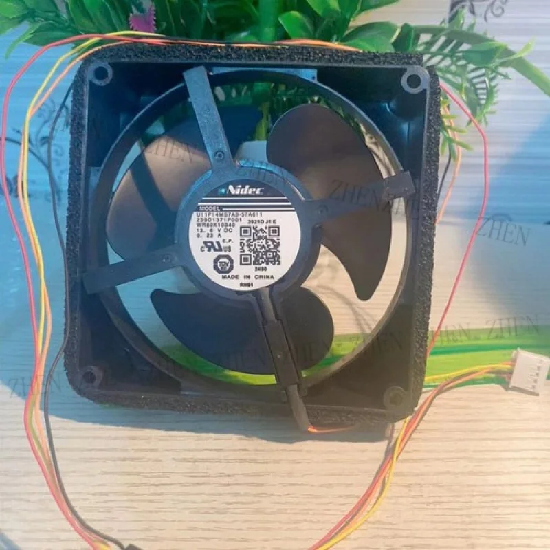 

Y U11P14MS7A3-57A611 Refrigerator Fan 239D1371P001 13.6V0.23A ~~~