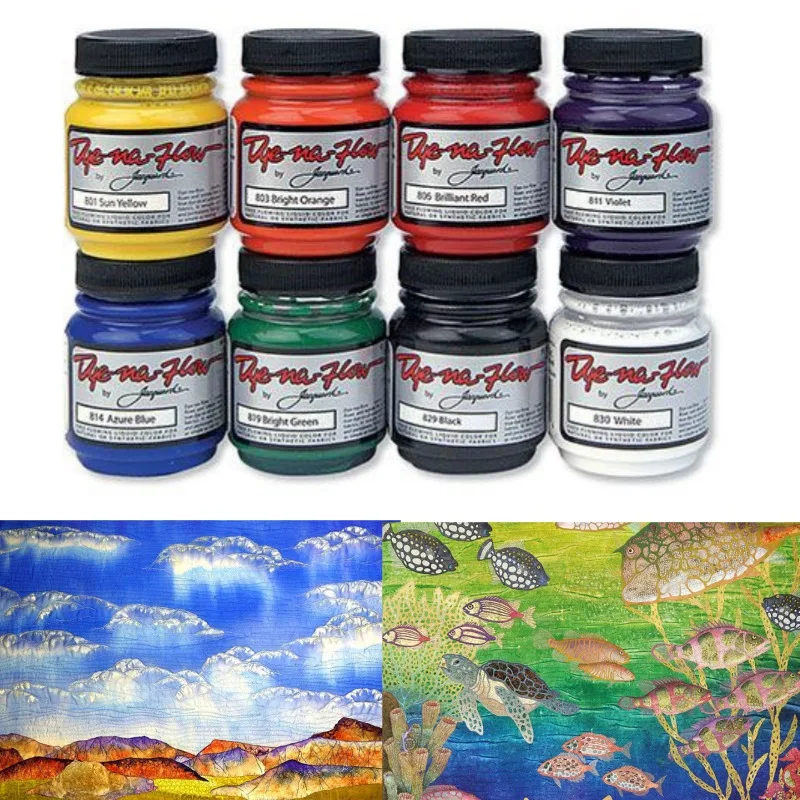 

Многофункциональный набор акриловых красок: высококачественный, прозрачный жидкий пигмент для ткани, для DIY-росписи и тай-дай, для художественного творчества