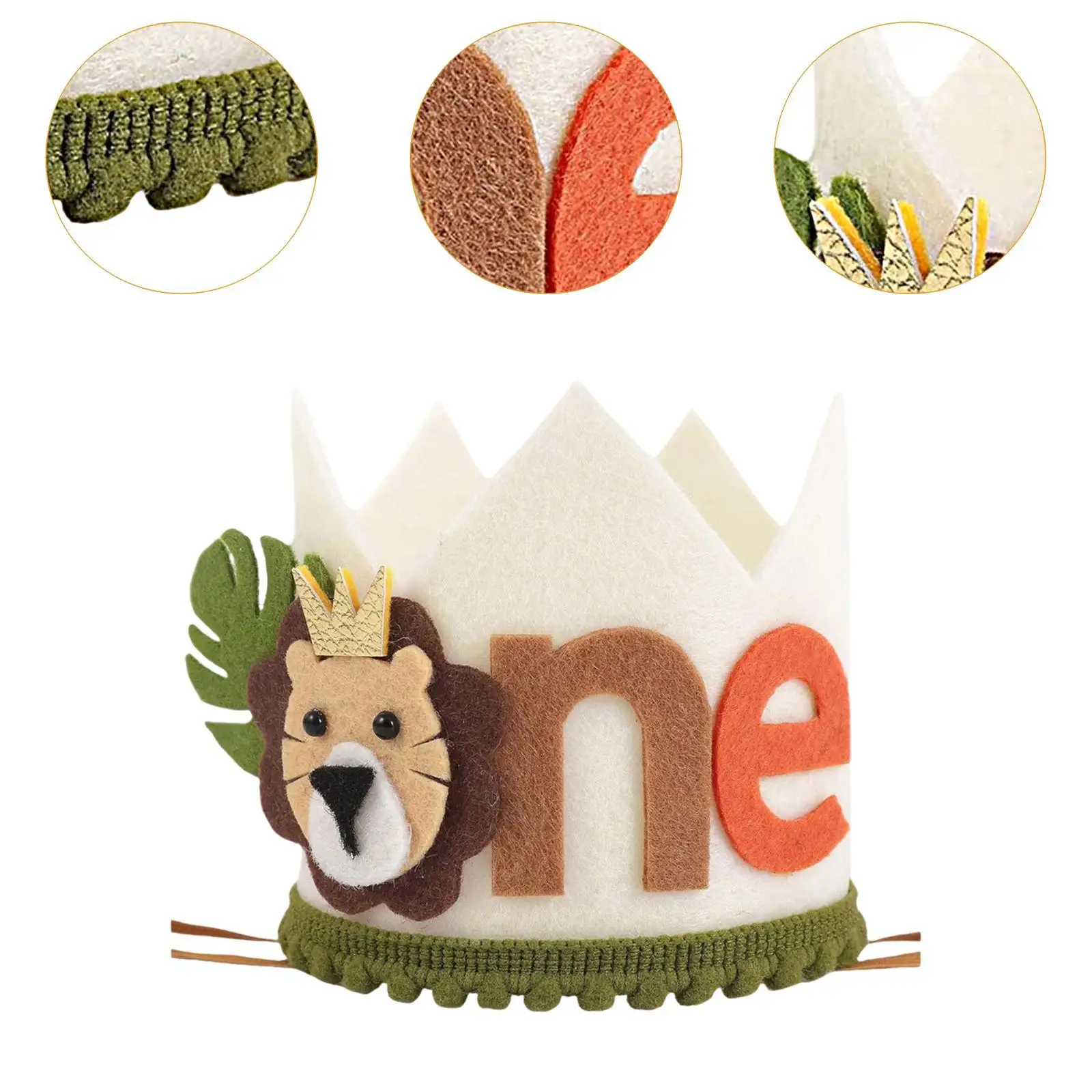 1ST Verjaardag Hoed Kinderen Prom Jurk 1ST Verjaardag Kroon voor Tieners Festival