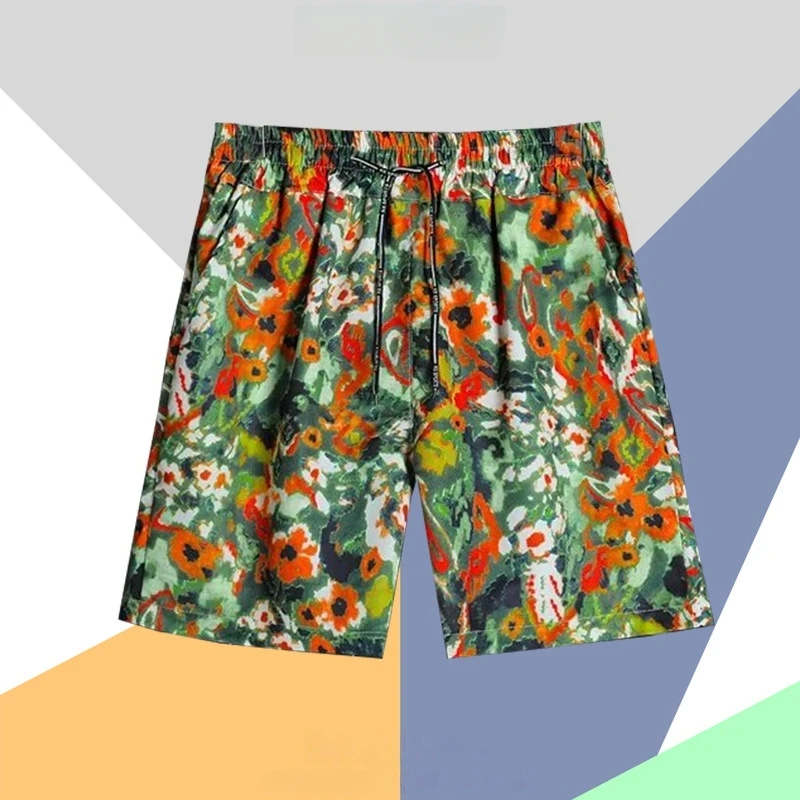 

Summer Beach Shorts Casual Outdoor Wear Quick-Drying Sanya Travel Surfing Holiday Lazy Style Men's Shorts