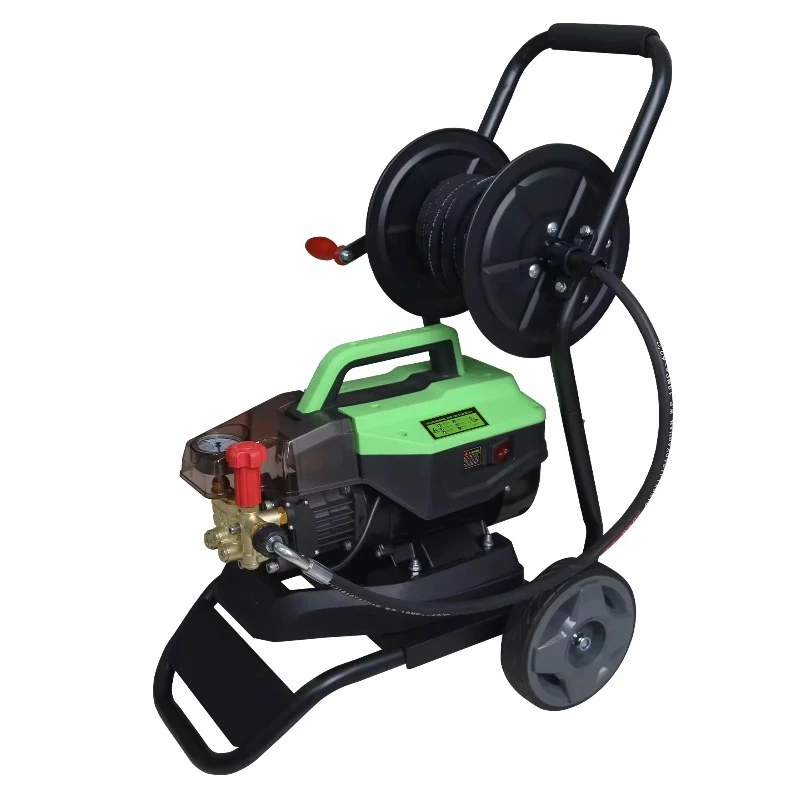 

2.5KW Household Electric Pressure Washer Induction Motor Handheld Trolley 2 in 1 Switch Auto Stop Portable High Pressure Washer