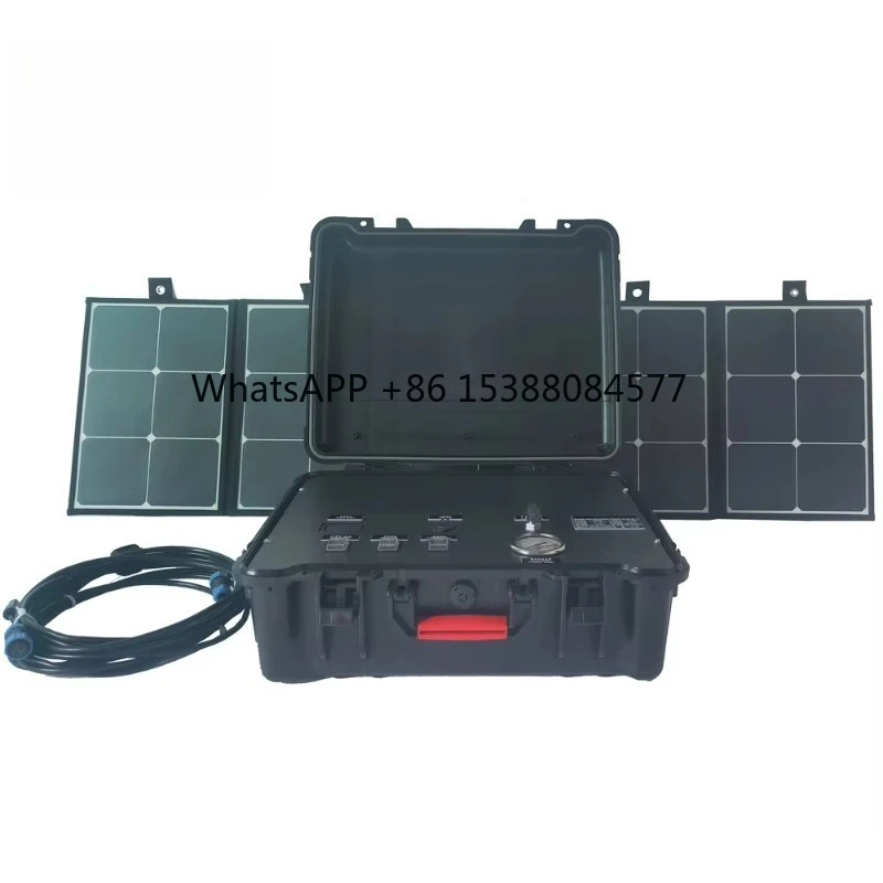 

DC12V 25L/H Solar Power RO Desalination System Outdoor Camping Desalination Plant Price Suitcase WaterMaker Outdoor Water Filter
